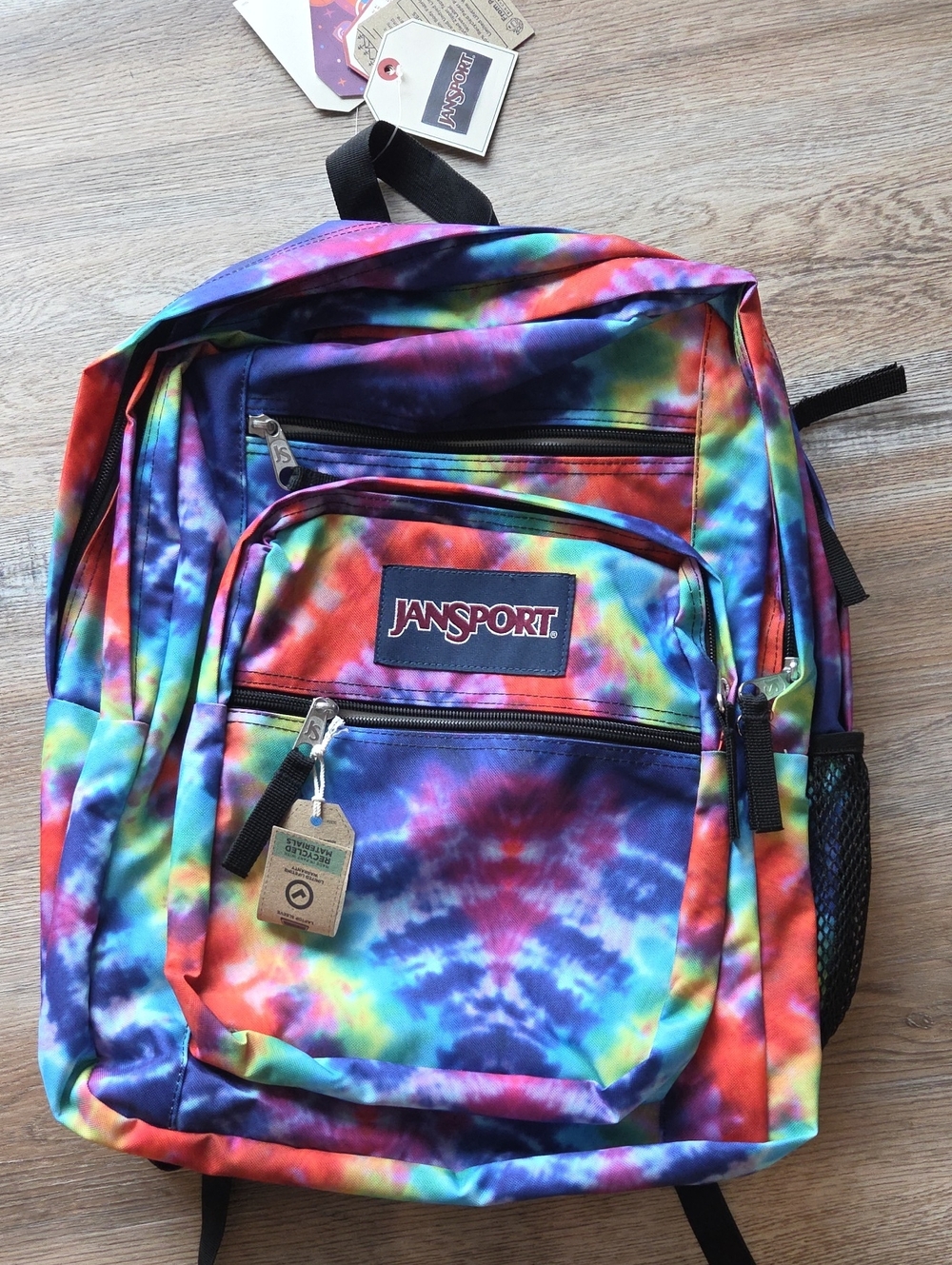 Jansport Multicolor Tie-Dye Backpack
